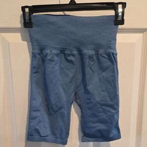 Free Peoplex The Class Blue Athletic Shorts Sz M/L
